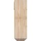 Ekena Millwork Funston Craftsman Smooth Bracket w/ Offset Brace, Douglas Fir, 5 1/2"W x 18"D x 18"H BKT0604X18X18FST04SDF - alternate 3